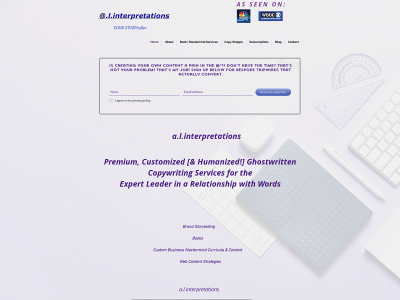 www.alinterpretations.net snapshot