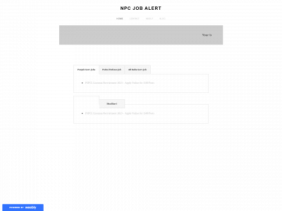 npcjobalertn.weebly.com snapshot