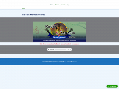radiosegovia.net snapshot