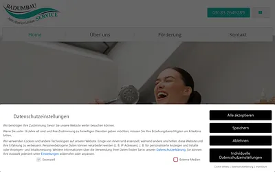 badumbau-service.de snapshot