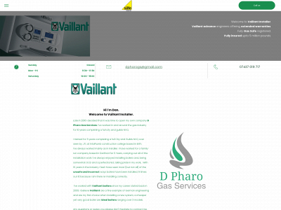 vaillantinstaller.co.uk snapshot