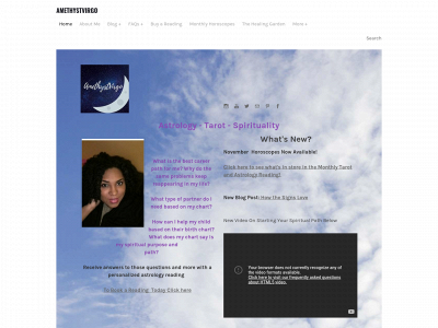 www.amethystvirgo.com snapshot