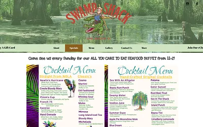 swampshacklj.com snapshot