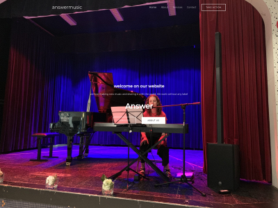 answermusic.be snapshot