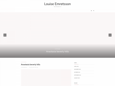 louiseemretsson.com snapshot