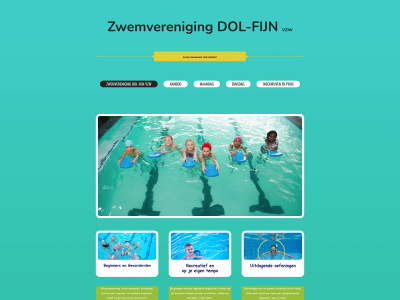 dolfijnezwemclub.be snapshot