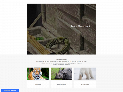jakegondeck.weebly.com snapshot