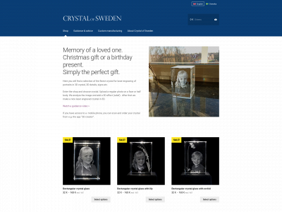 crystalsweden.com snapshot