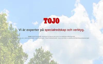 tojo.se snapshot