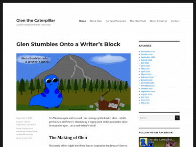 glenthecaterpillar.com snapshot