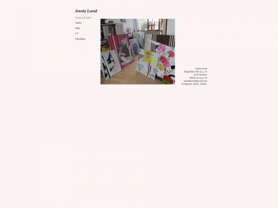 annielund.dk snapshot