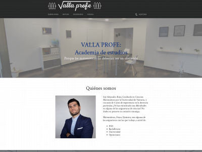 vallaprofe.com snapshot