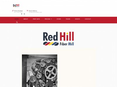 redhillfiber.com snapshot