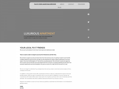 fultsfixes.com snapshot