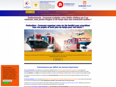 supplychaining.fr snapshot