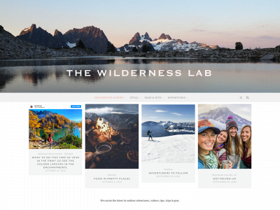 thewildernesslab.com snapshot
