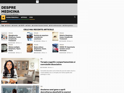 despre-medicina.com snapshot