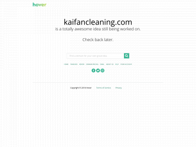 kaifancleaning.com snapshot