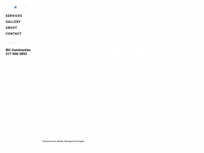 ircconstruction.com snapshot