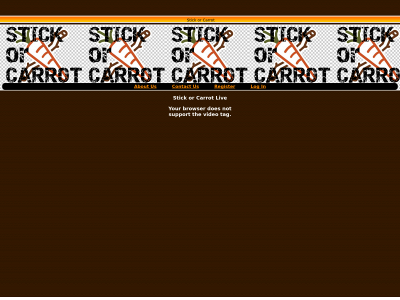stickorcarrot.com snapshot