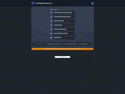 laststopplanning.com snapshot