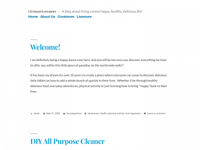 livemorelovemore.com snapshot