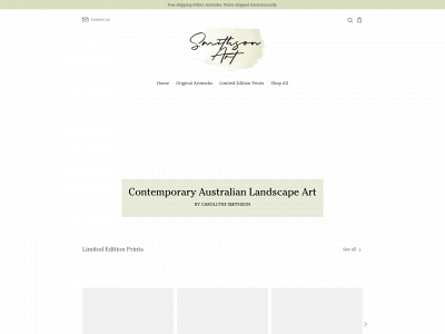 smithsonart.com snapshot