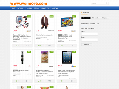 waimore.com snapshot