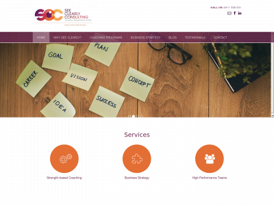seeclearlyconsulting.com.au snapshot
