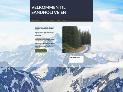 sandholtveien.com snapshot