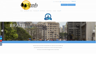 www.serenity-travel.com snapshot