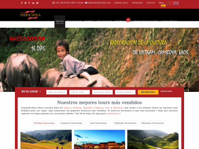 viajeindochina.com snapshot