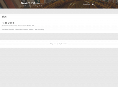 novuminitium.blog snapshot