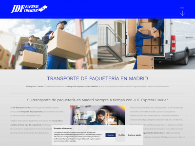 jdfexpresscourier.com snapshot