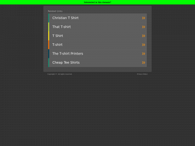 thattshirt.com snapshot