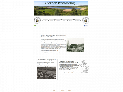 gjerpenhistorielag.no snapshot