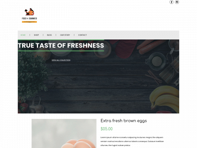food4dummies.com snapshot