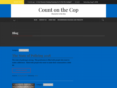 countonthecop.com snapshot