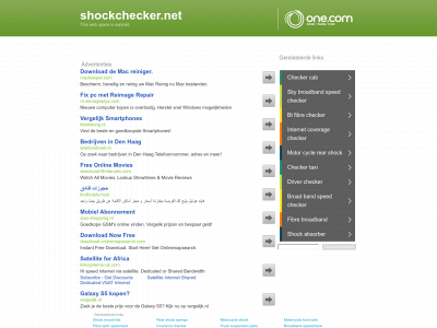shockchecker.net snapshot