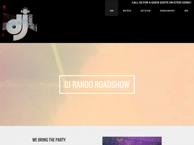 djrando.co.uk snapshot