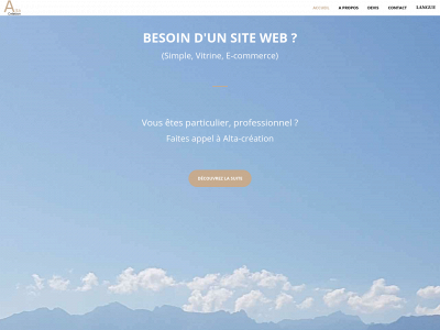 www.alta-creation.fr snapshot