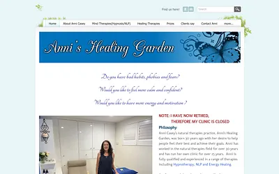 www.annishealinggarden.com.au snapshot
