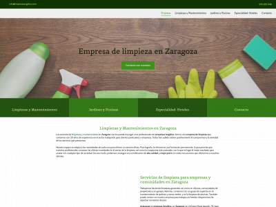 www.limpiezasangelica.es snapshot