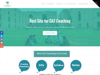 www.mycatexam.com snapshot