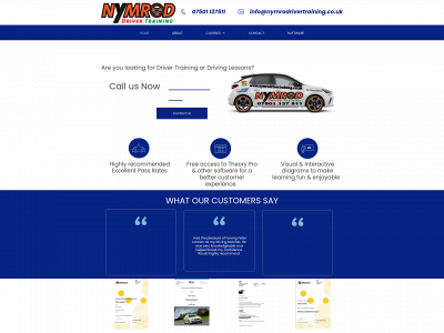 nymrodrivertraining.co.uk snapshot