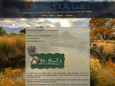 drpaulslab.net snapshot