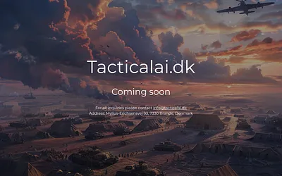 tacticalai.dk snapshot