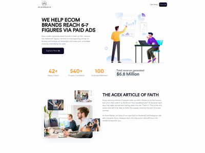 acexmedia.com snapshot