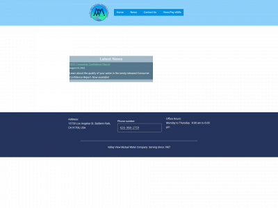 vvmwater.org snapshot