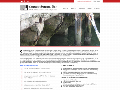 concretescience.com snapshot